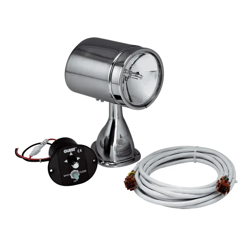 Marinco 5-Inch Stainless Steel Spotlight And Floodlight Combo Kit – Model 22040A 1