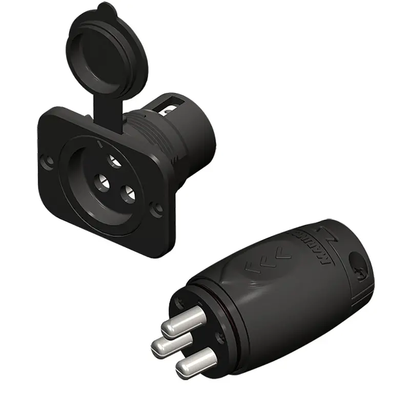 Marinco 70A Trolling Motor Plug And Receptacle Kit – 12V Dc [12Vcps3] 1