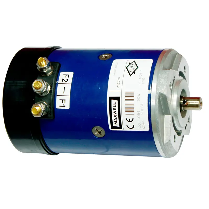 Maxwell Cima 1200W 12V Dc Motor With 4-Hole Flange Mount [P12073] 1