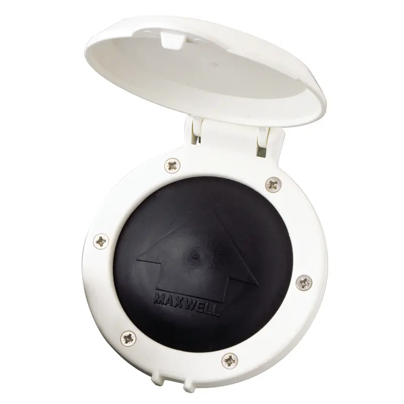 Maxwell P19007 White Covered Footswitch – Weather-Resistant Design 1