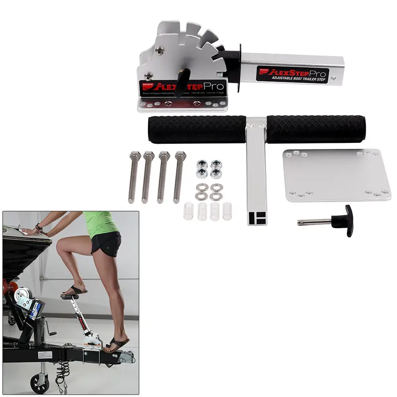 Megaware Flexstep Pro Aluminum Boarding Step Package – Lightweight & Non-Slip 1