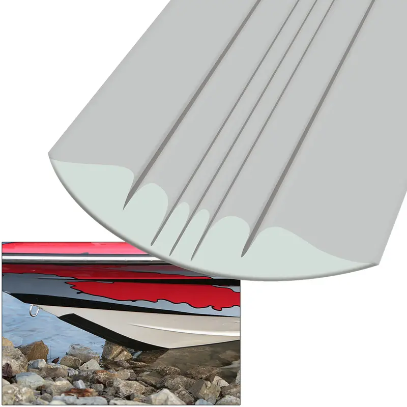 Megaware Keelguard Protective Strip – 8 Ft Length, Light Gray Finish [20608] 1