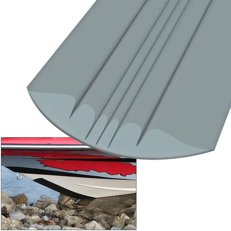 Megaware Keelguard Protective Strip – 8 Ft Length, Medium Gray Finish [20508] 1