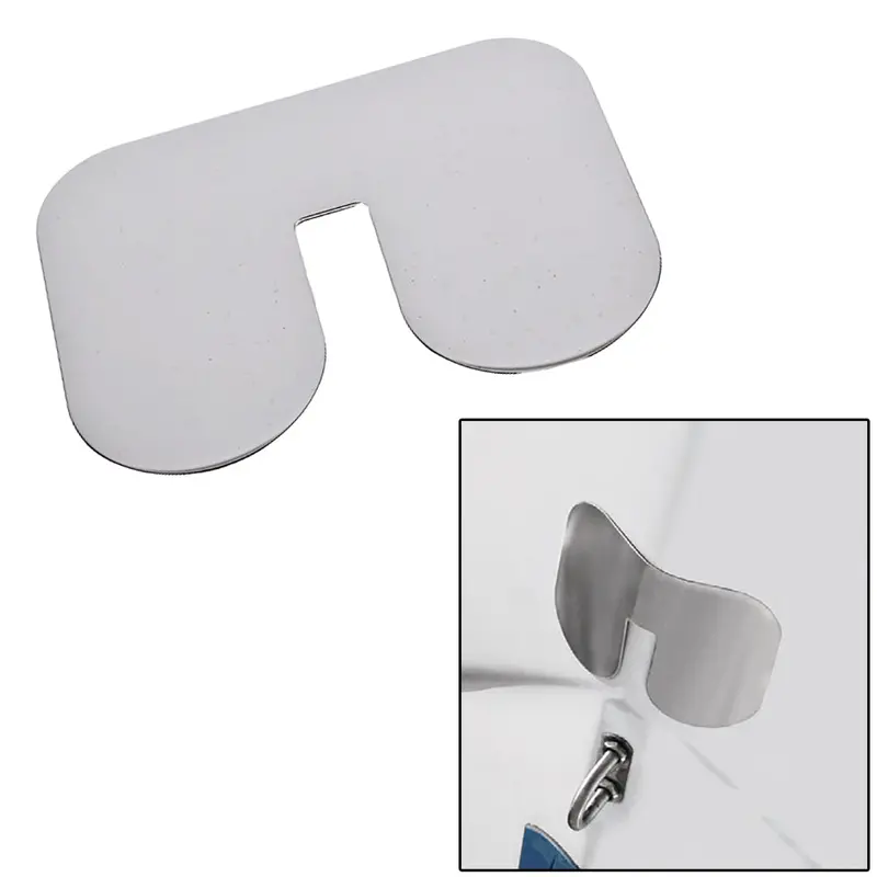 Megaware Scuffbuster Standard Notched Bow Guard – 5.75" X 4.5", 22-Gauge Stainless Steel 1