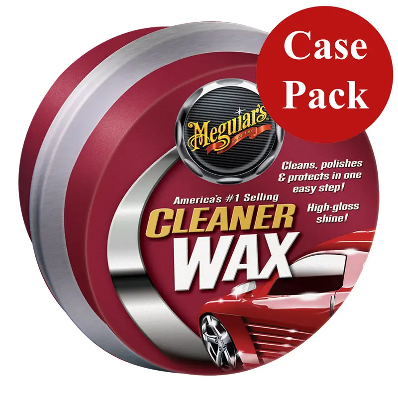 Meguiar'S Cleaner Wax Paste – Case Of 6 Cans [A1214Case] 1