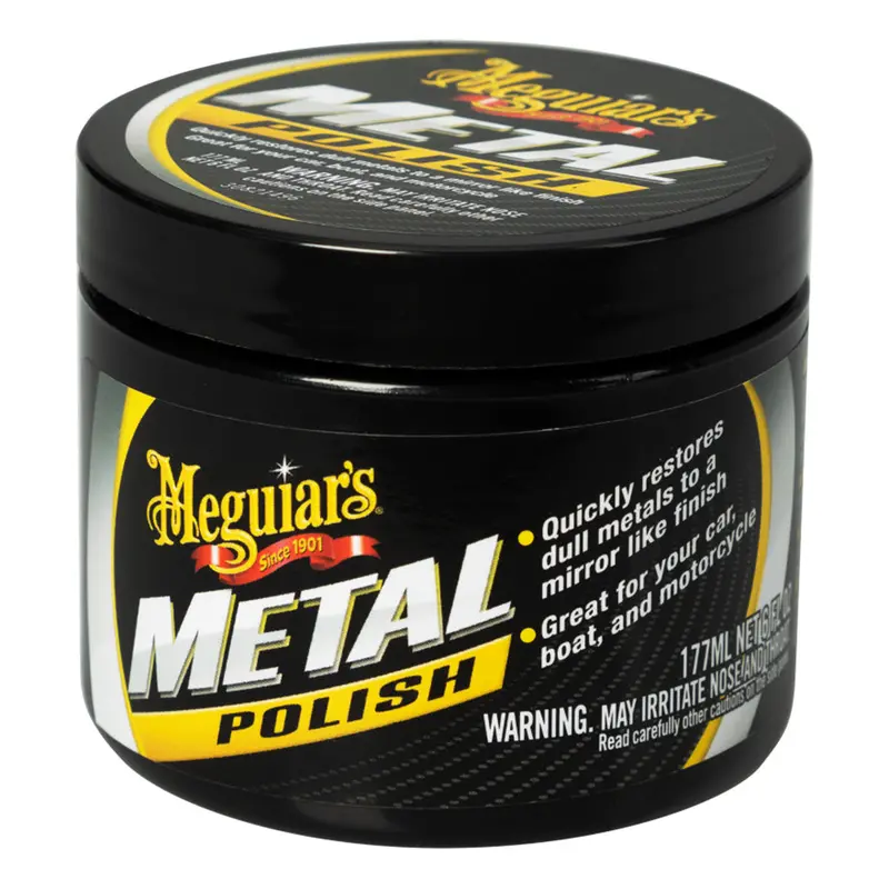 Meguiar’S Professional Metal Polish – 6-Ounce Tube For Restoring Shine 1