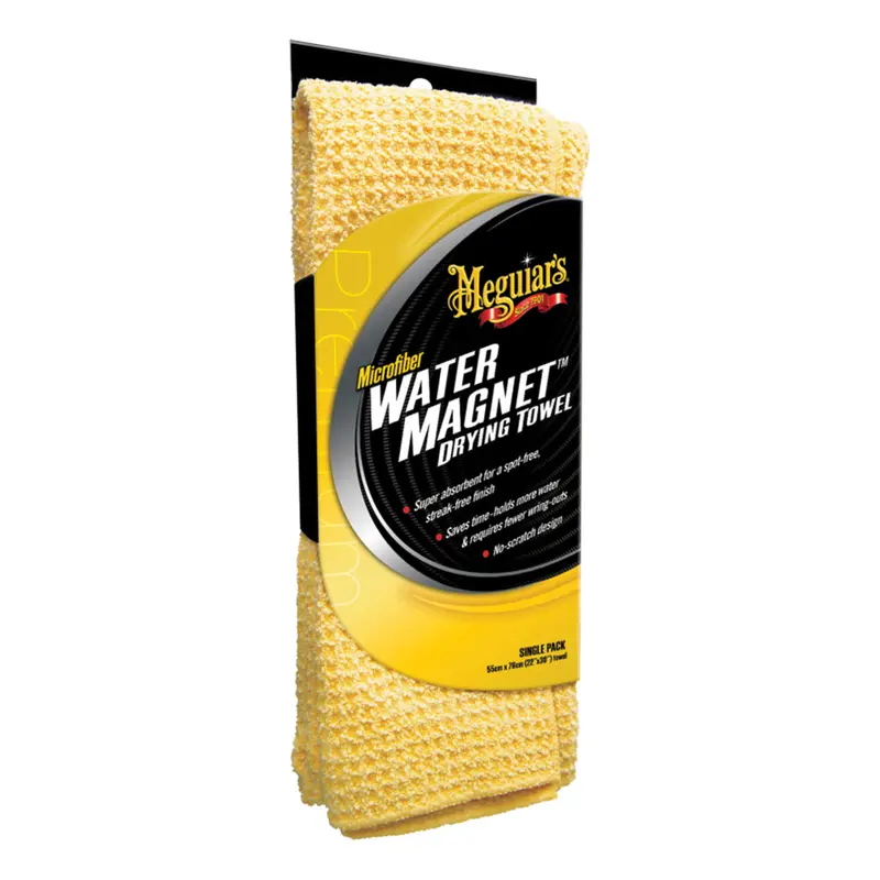 Meguiar’S Water Magnet Microfiber Drying Towel – 22 In × 30 In (Ultra-Absorbent, Lint-Free) 1