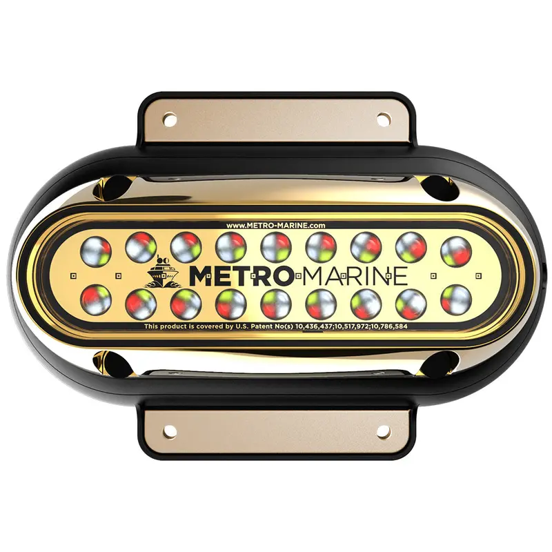 Metro Marine Elongated Surface-Mount Led Light – High-Power Rgbw Full-Spectrum, 45° Beam [F-Sme1-H-Fs-45] 1