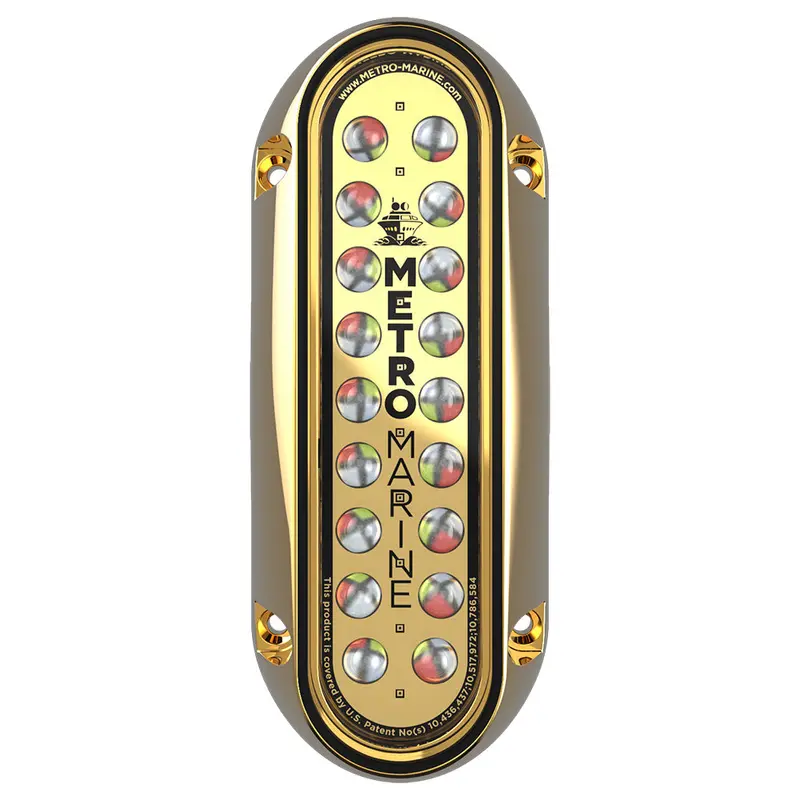 Metro Marine Elongated Vertical Led Light – High-Power Rgbw Full-Spectrum, 45° Beam [F-Bme1-V-Fs-45] 1