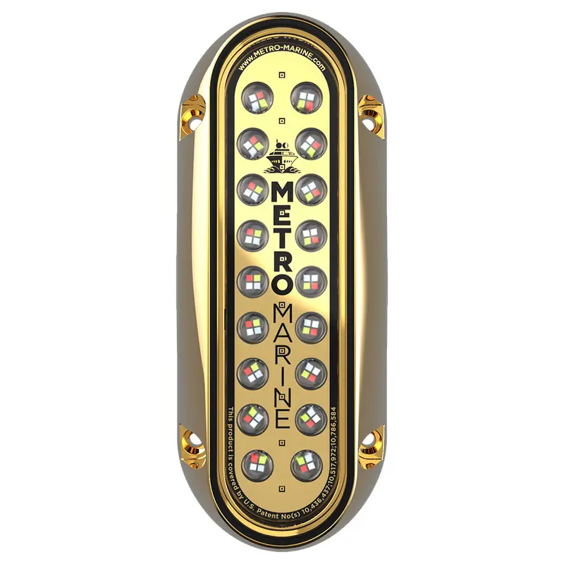 Metro Marine Elongated Vertical Led Light – High-Power Rgbw Full-Spectrum, 90° Beam [F-Bme1-V-Fs-90] 1