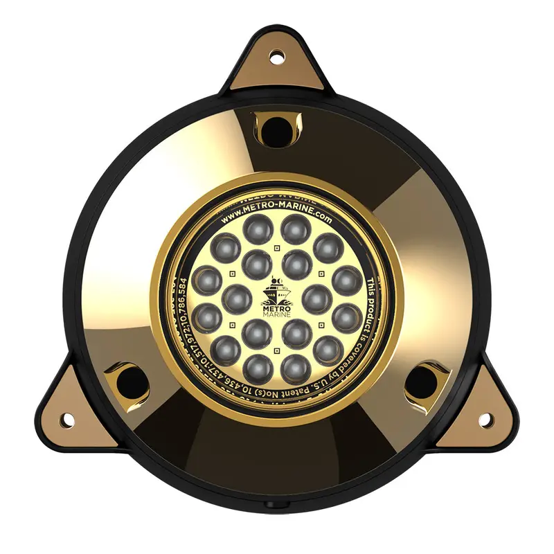 Metro Marine High-Output Surface-Mount Submersible Light – Blue Led, 90° Beam [F-Smr1-B3-90] 1