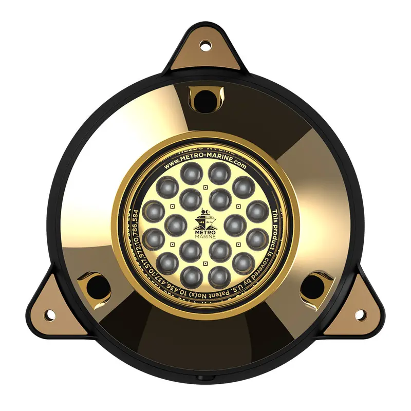 Metro Marine High-Output Surface-Mount Submersible Light – Green Led, 45° Beam [F-Smr1-G3-45] 1