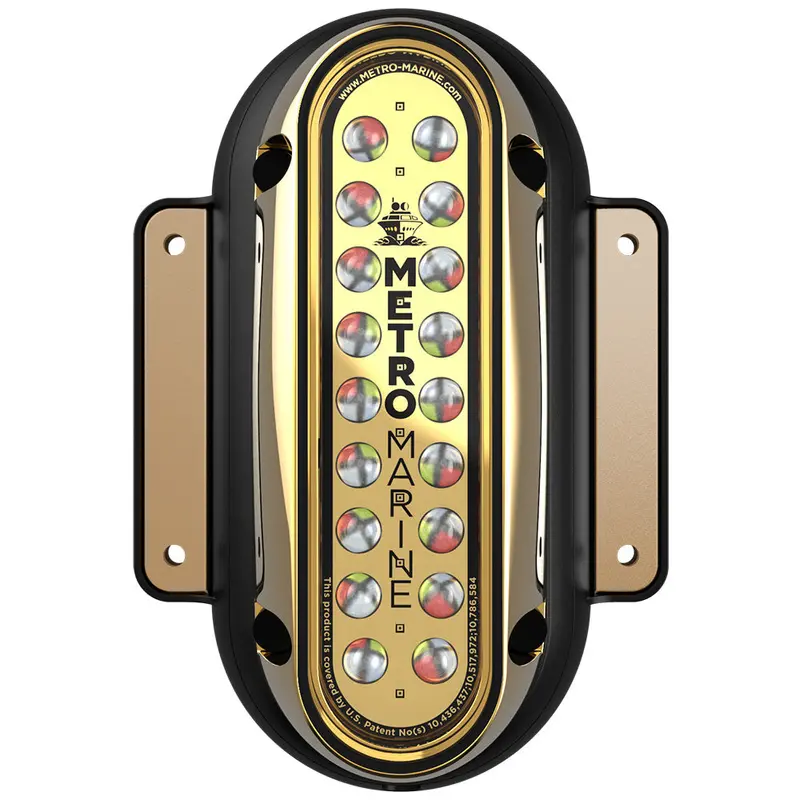 Metro Marine High-Power Vertical Surface-Mount Led Light – Intelligent Full-Spectrum Rgbw, 45° Beam [F-Sme1-V-Fs-45] 1