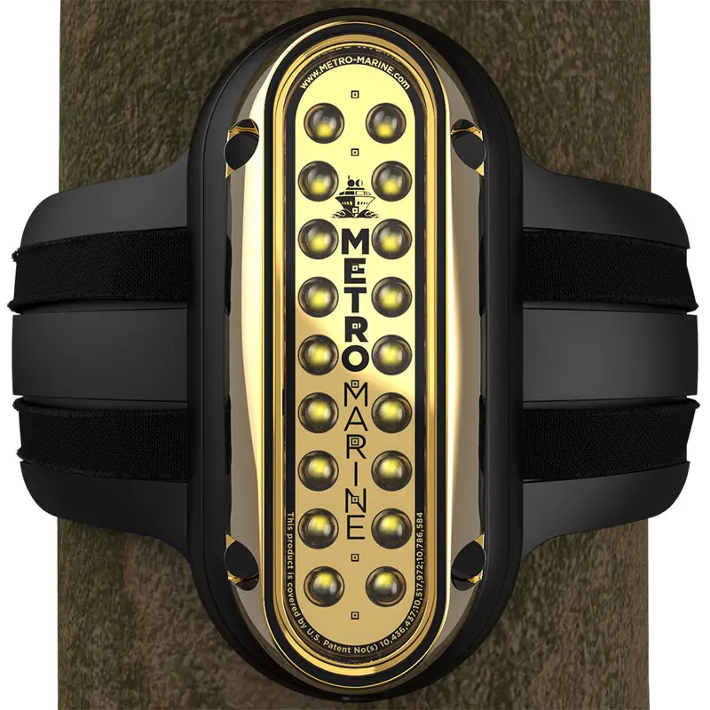 Metro Marine Vertical Piling Led Light – High-Output Cool White, 45° Beam [F-Pme1-V-W3-45] 1