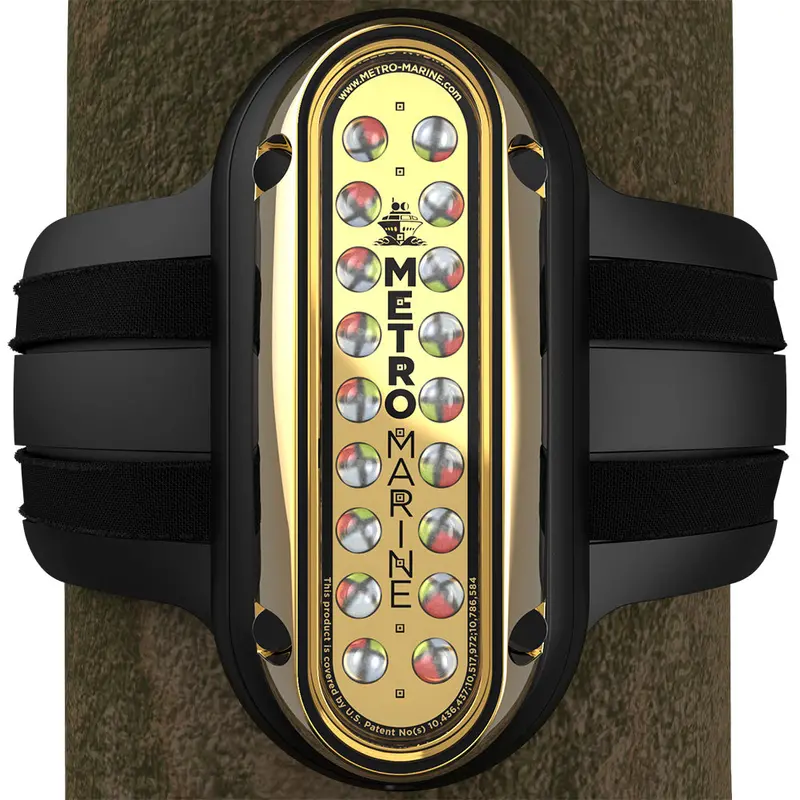 Metro Marine Vertical Piling Led Light – High-Power Rgbw Full-Spectrum, 45° Beam [F-Pme1-V-Fs-45] 1