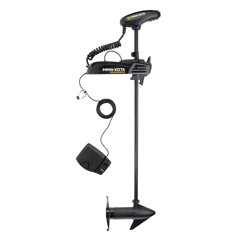 Minn Kota Powerdrive 70 Lb 24V Trolling Motor With Foot Pedal And Dual Spectrum Chirp 1
