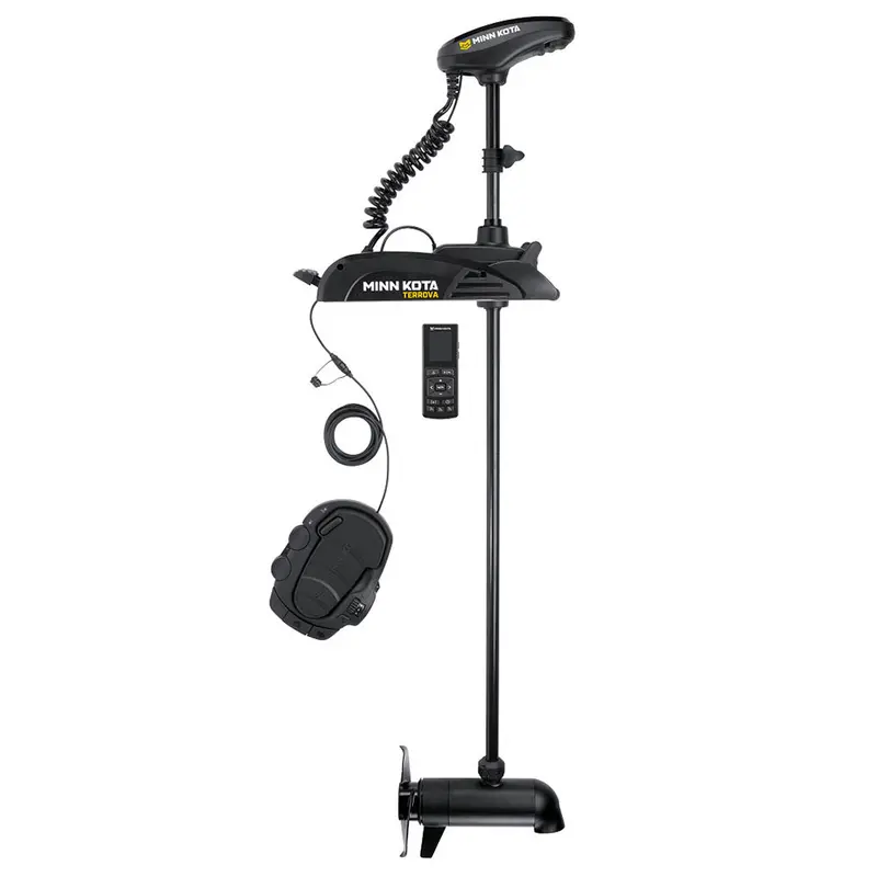 Minn Kota Terrova 112 Lb 36V Trolling Motor With Wireless Remote And Dual Spectrum Chirp Sonar – 60-Inch Shaft [1358310] 1