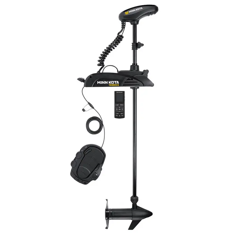 Minn Kota Terrova 55 Lb 12V Trolling Motor With Wireless Remote And Dual Spectrum Chirp Sonar – 45-Inch Shaft [1358355] 1