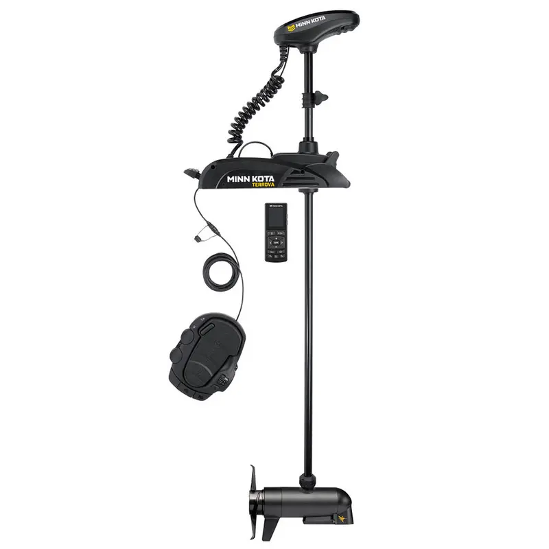 Minn Kota Terrova 80 Lb 24V Trolling Motor With Wireless Remote And Mega Down Imaging – 60-Inch Shaft [1358386] 1