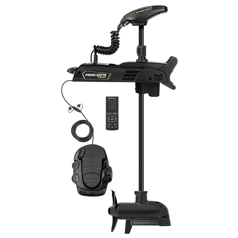 Minn Kota Terrova Quest 90/115 Lb 24V Or 36V Trolling Motor With Wireless Remote And Mega Down/Side Imaging – 45-Inch Shaft [1358210] 1