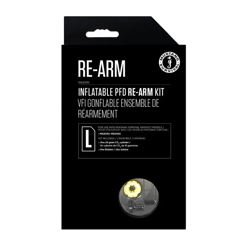 Mustang L-Series Re-Arm Kit – 24G Co₂ Cartridge (Model Ma2030-0-0-101) 1