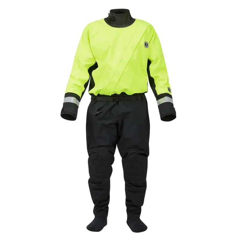 Mustang Msd576 Water Rescue Dry Suit – Fluorescent Yellow-Green/Black, Xxl 1