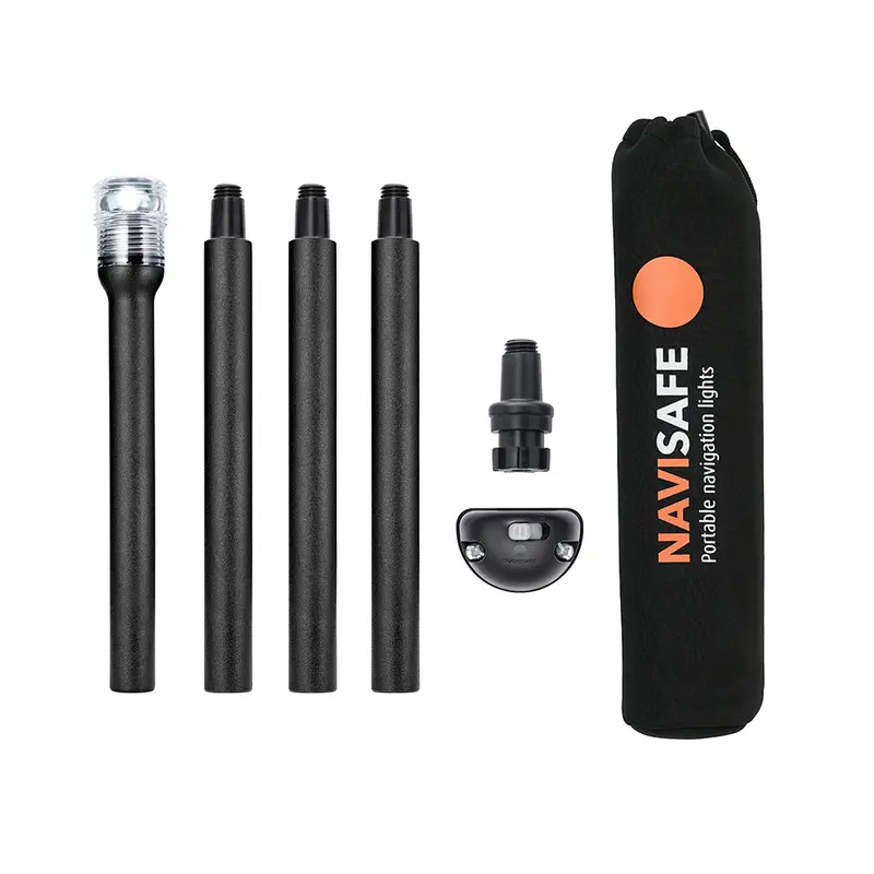 Navisafe All-White Built-In Polelight Pack For Navigation Safety 1