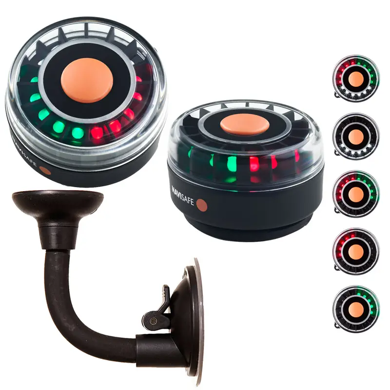Navisafe Portable Tri-Color Navilight – 2Nm Visibility With Flexible Suction Cup Mount [305Kit2] 1