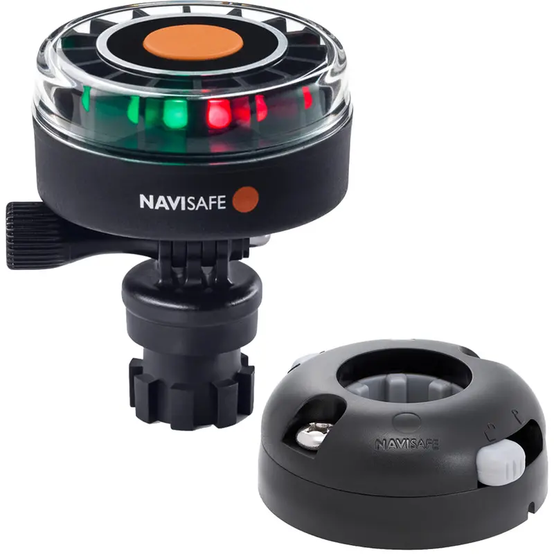 Navisafe Tri-Color Navilight – 2Nm With Horizontal Navimount Base (Black) [340Kit7] 1