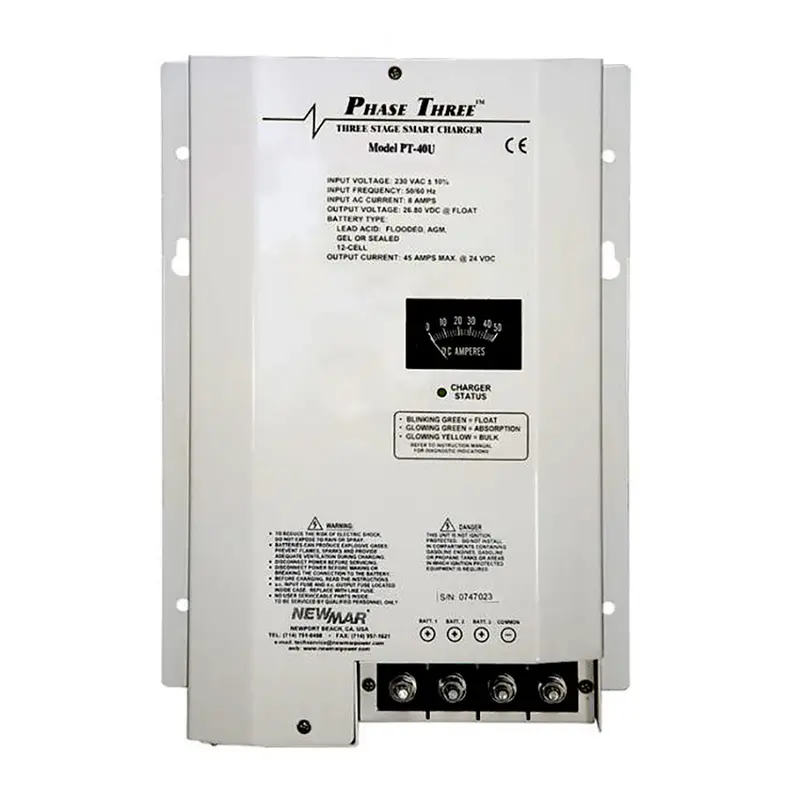 Newmar Pt-40U 40-Amp Universal Battery Charger 1