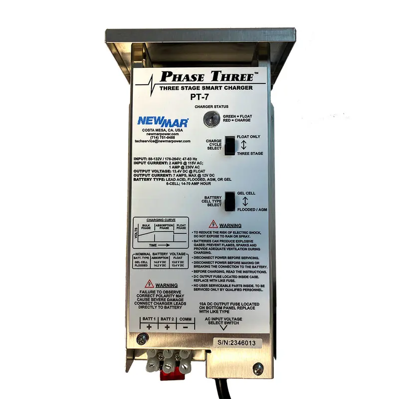 Newmar Pt-7 Multi-Stage Marine Battery Charger 1