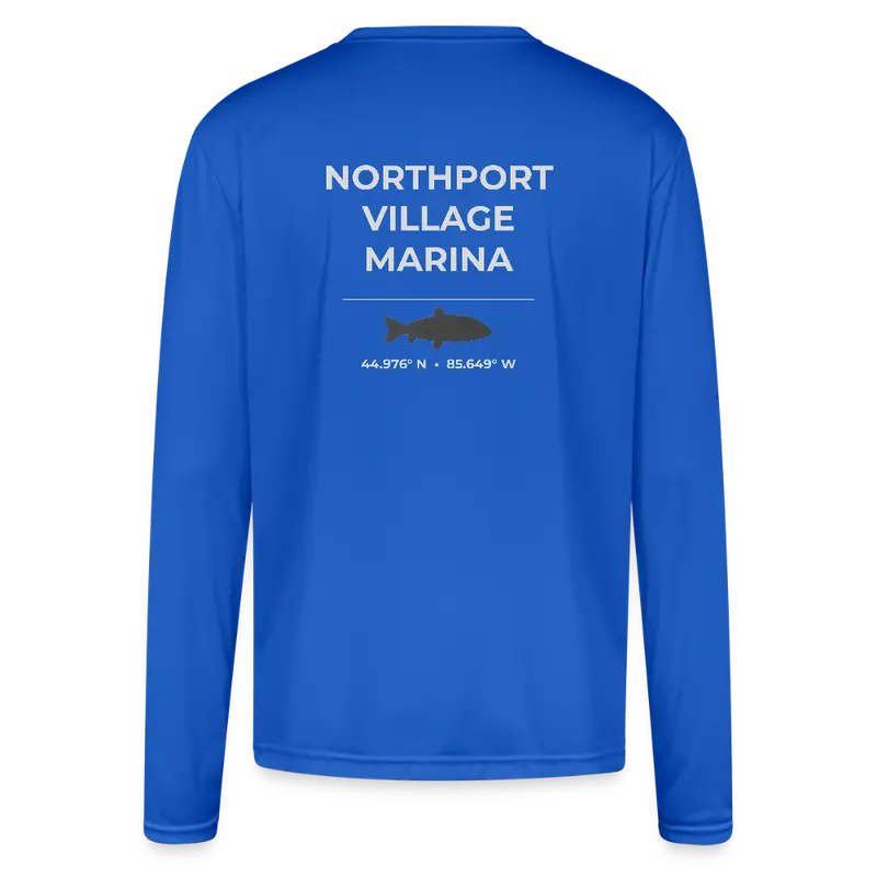 Northport Village Marina Performance Long Sleeve Tee 1