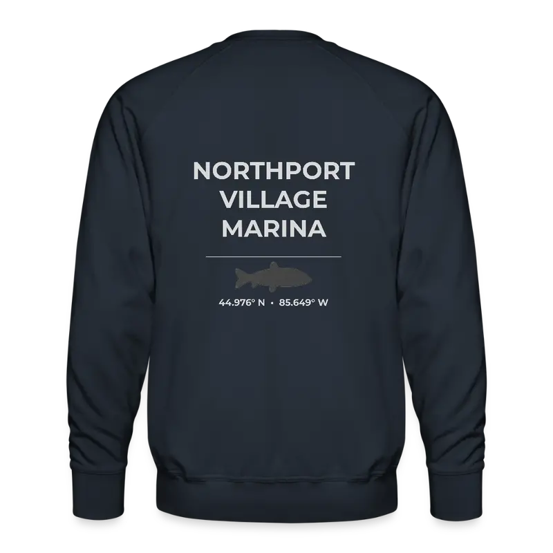 Northport Village Marina Premium Crewneck Sweatshirt 1