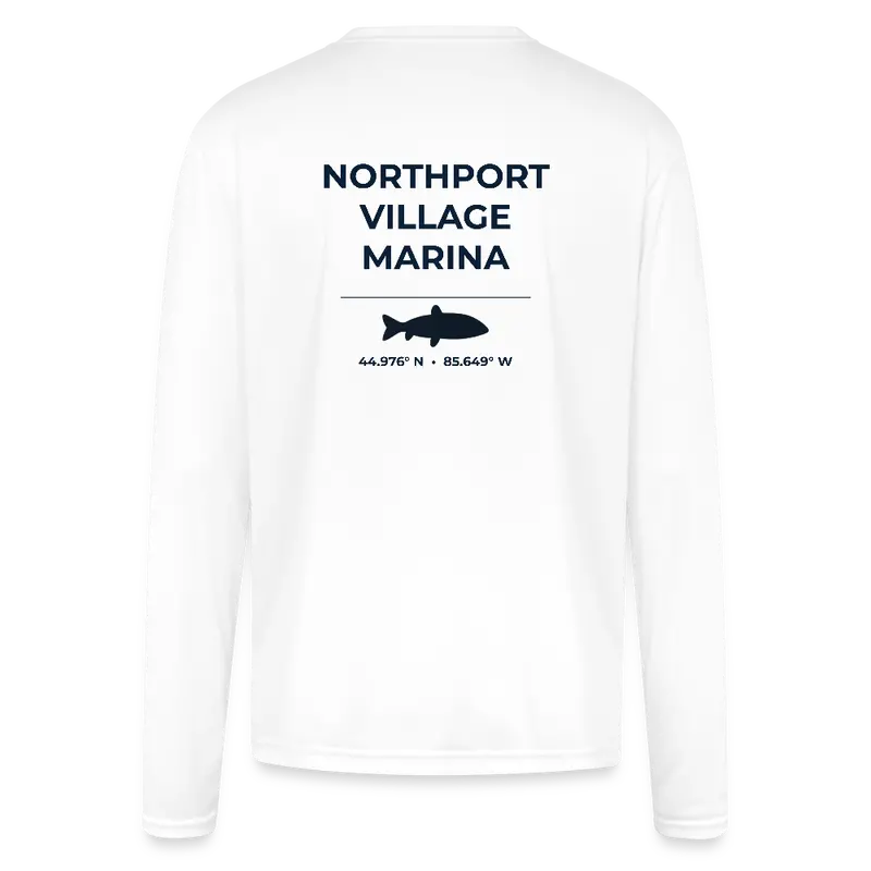 Northport Village Marina Technical Long Sleeve Shirt 1