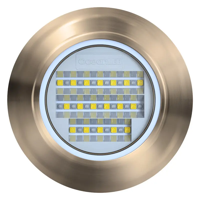 Oceanled E6 Thru-Hull Underwater Light – Dual-Color Blue/White 1