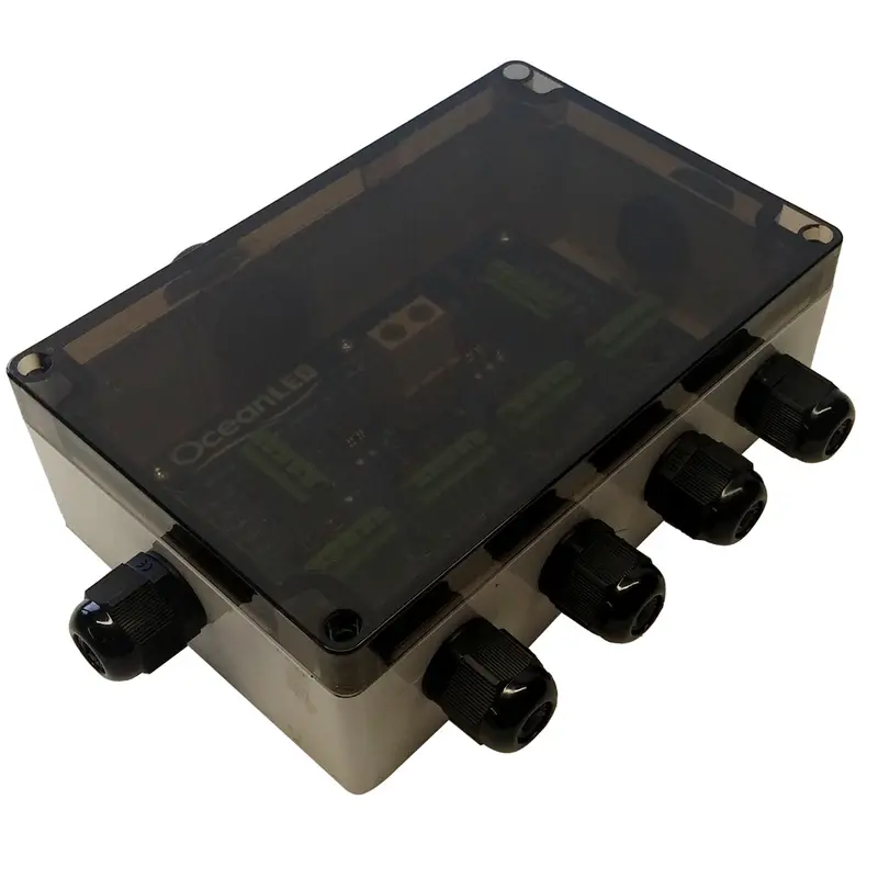 Oceanled X-Series Dmx-Compatible Junction Box For Marine Lighting Systems – Model 011702 1