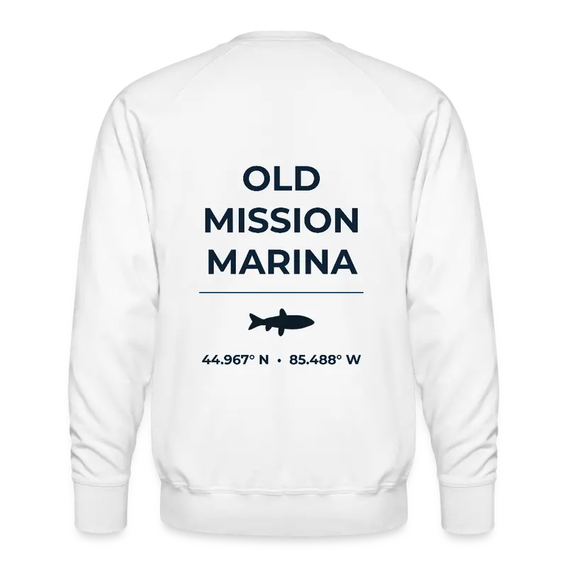 Old Mission Marina Premium Crewneck Sweatshirt 1