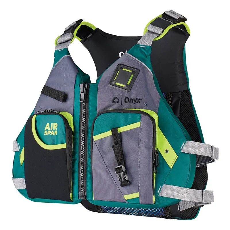Onyx Airspan Angler Flotation Vest – Extra-Large/Double-Extra-Large, Green 1