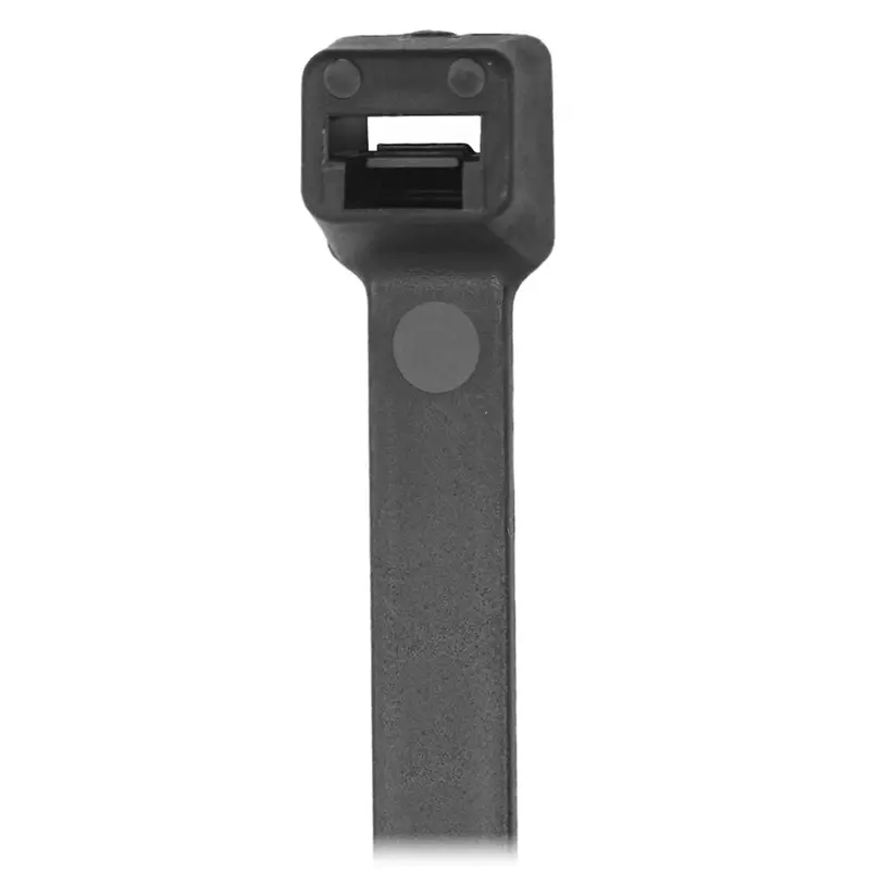 Pacer 11-Inch Black Cable Tie – 50 Lb Holding Force, Fits 3" Bundles (100 Pcs) 1
