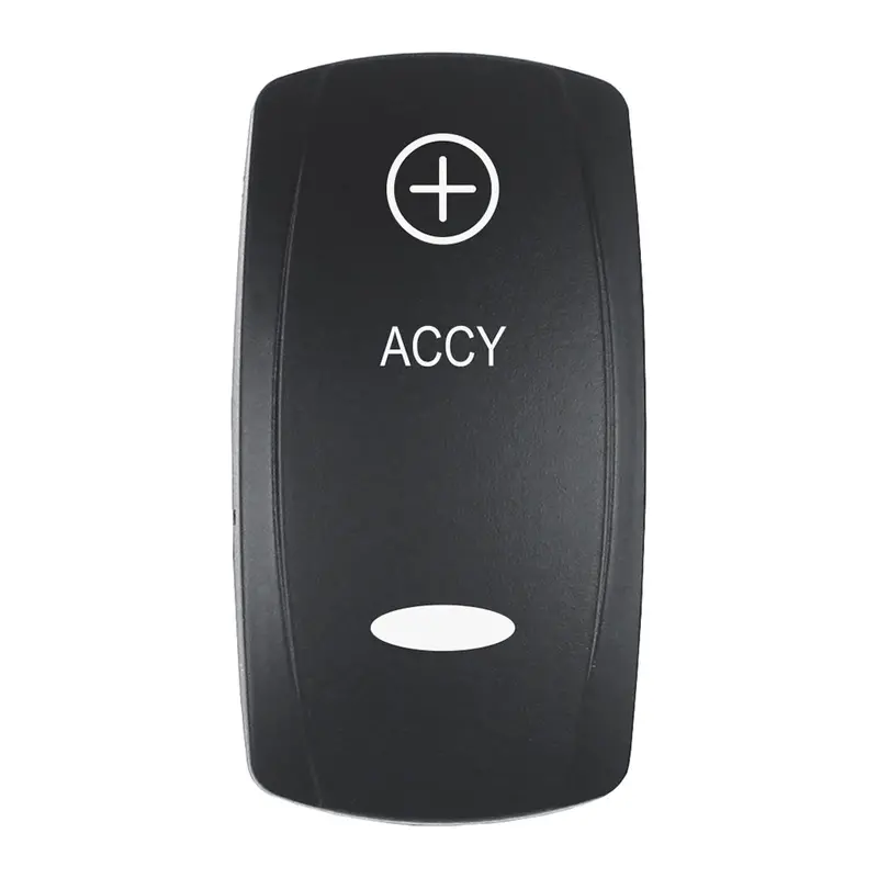 Pacer Contura V-Series Accessory Power Actuator – Laser-Etched Black Switch Cap [Ev2Le-Acc] 1