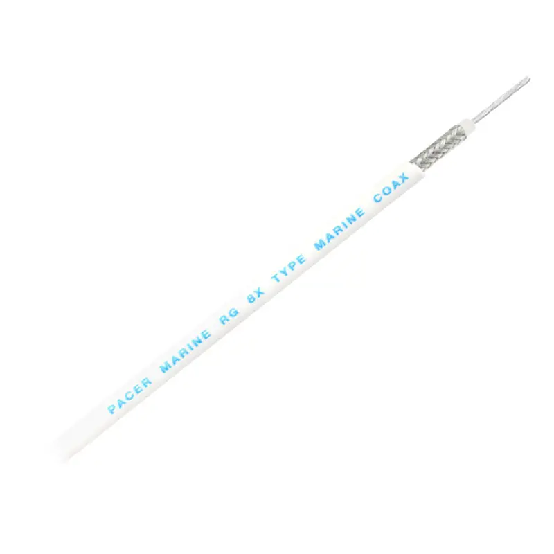 Pacer Mrg8Xw-200 Rg-8Xw Coax Cable – White, 200-Foot Roll [Mrg8Xw-200] 1