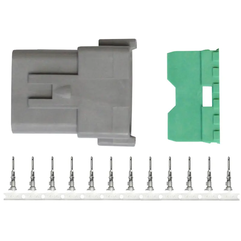 Pacer Tdt04F-12Rp Deutsch Receptacle Repair Kit – 12-Position, 14–18 Awg Compatible 1