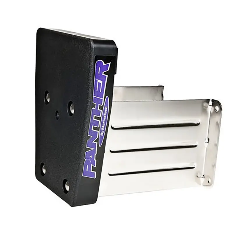 Panther Marine 550024 Stainless Steel Fixed Bracket For 15Hp Outboards 1