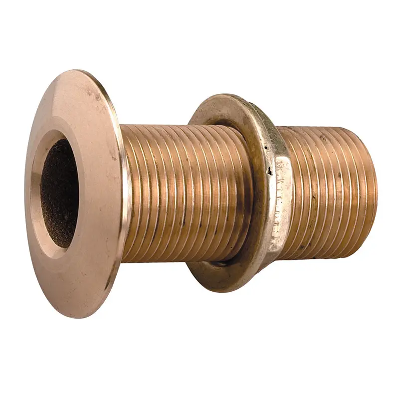 Perko 1-Inch Bronze Thru-Hull Fitting With Npt Pipe Thread – Usa Made [0322Dp6Plb] 1