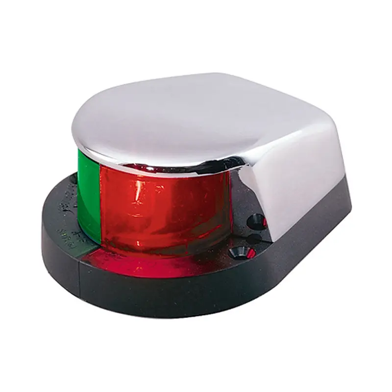 Perko 12V Bi-Color Bow Navigation Light – Black Base With Chrome Top (Usa Made) 1