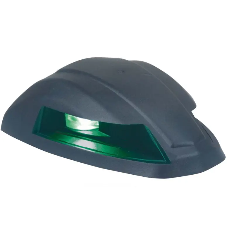 Perko 12V Black Rounded Bi-Color Led Navigation Light [0655002Blk] 1