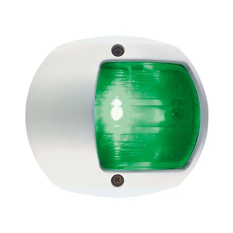 Perko 12V Green Led Side Navigation Light – White Plastic Housing – Model 0170Wsddp3 1