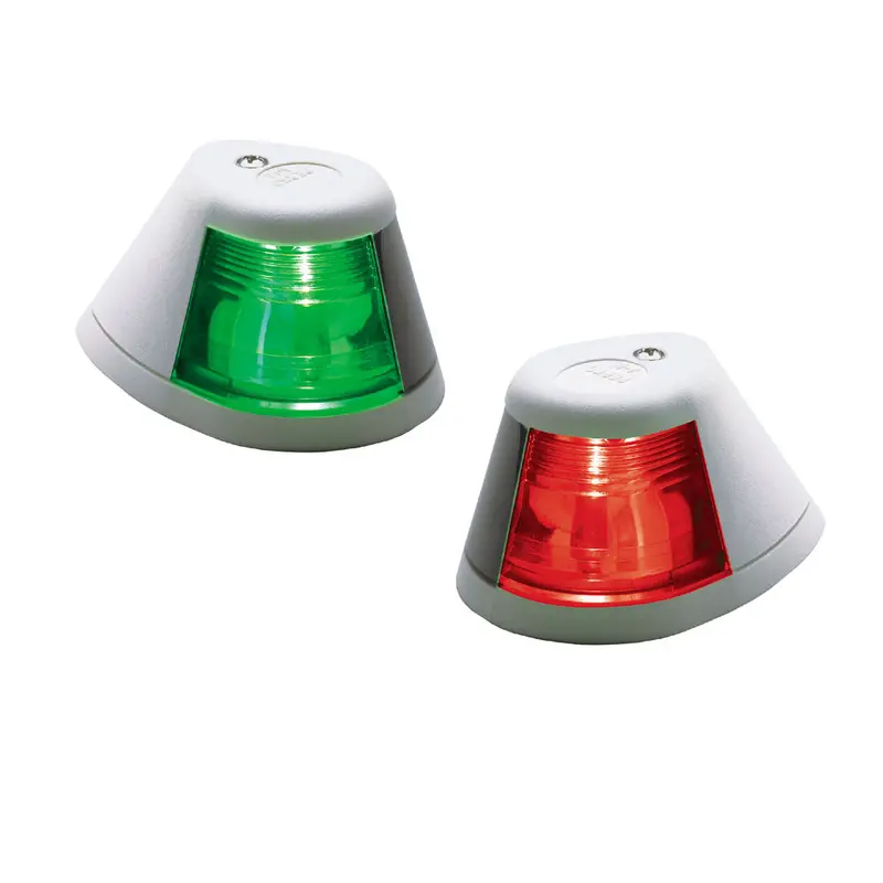 Perko 12V Horizontal-Mount Side Navigation Lights – White, Sold As Pair [0253W00Dp1] 1