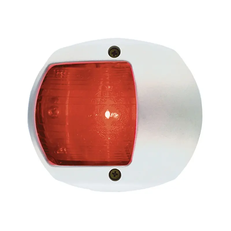 Perko 12V Red Led Side Navigation Light – White Plastic Housing – Model 0170Wp0Dp3 1