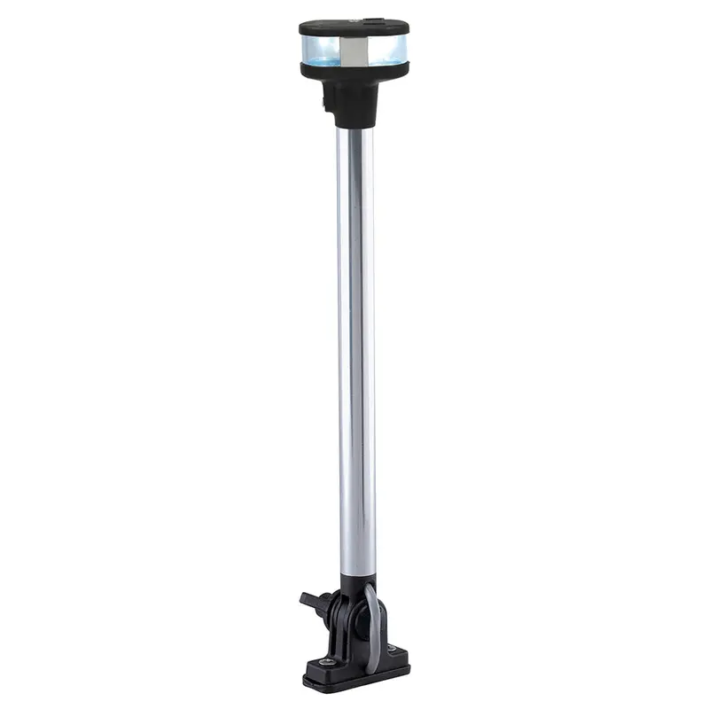 Perko 1684Dp0Chr Folding Masthead Light – Vertical Combo (All-Round + Masthead), 12-13/16", Sail/Power Rated 1